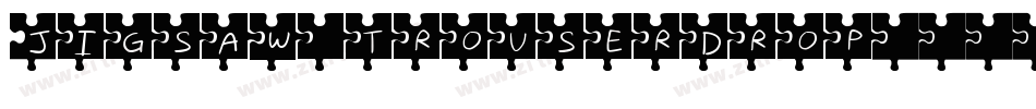JIGSAW TROUSERDROP字体转换